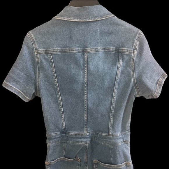 GOOD AMERICAN Collection Edition 2022 ZARA Denim Jumpsuit - Picture 3 of 10